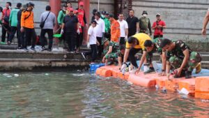 Kapolresta Denpasar Hadiri Kurve Pasca Banjir di Pasar Badung
