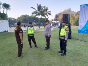 Polsek Kuta Selatan Amankan Kegiatan Bali Fun Run Coaltrans Asia 2025